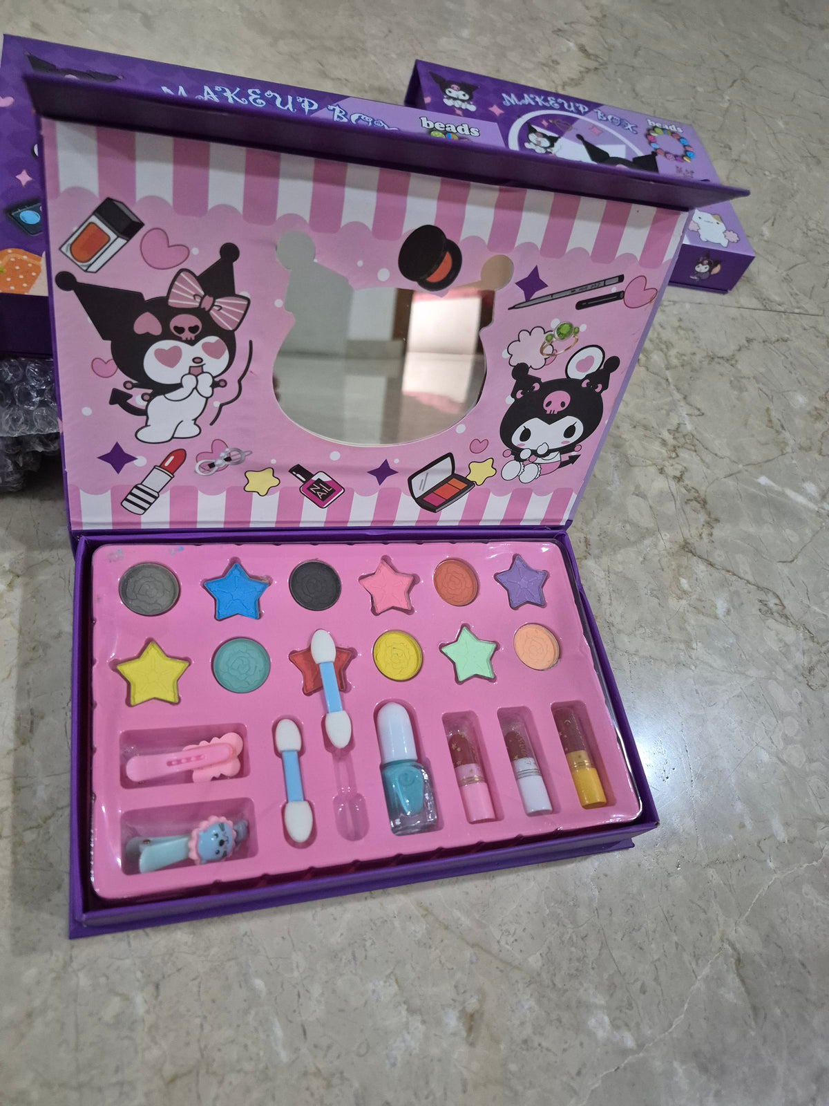 Sanrio Kuromi Kids All-in-One Makeup Box
