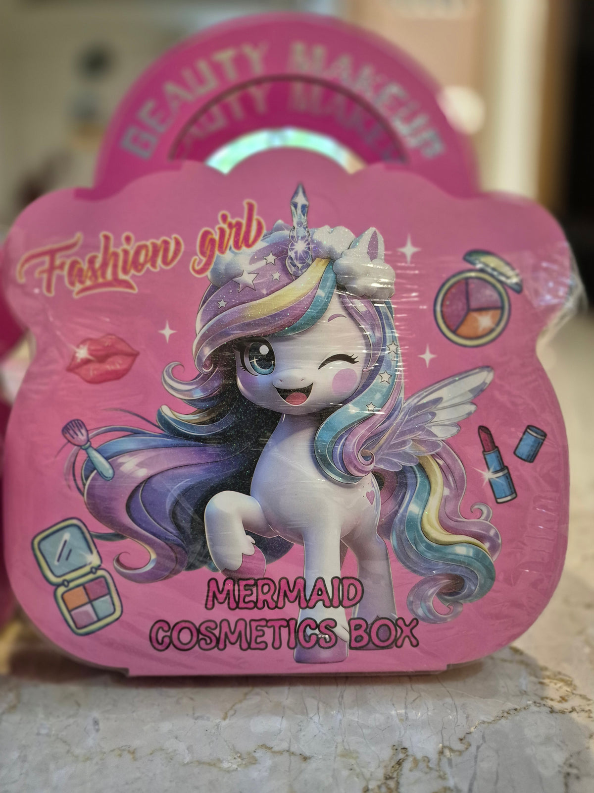Fashion Girl Unicorn Theme Makeup Kit