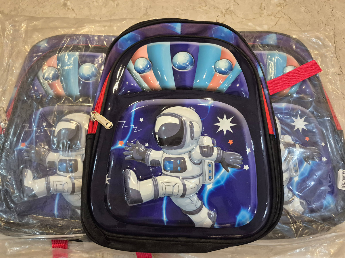 3D Space Astronaut Molded Hard-Shell Backpack