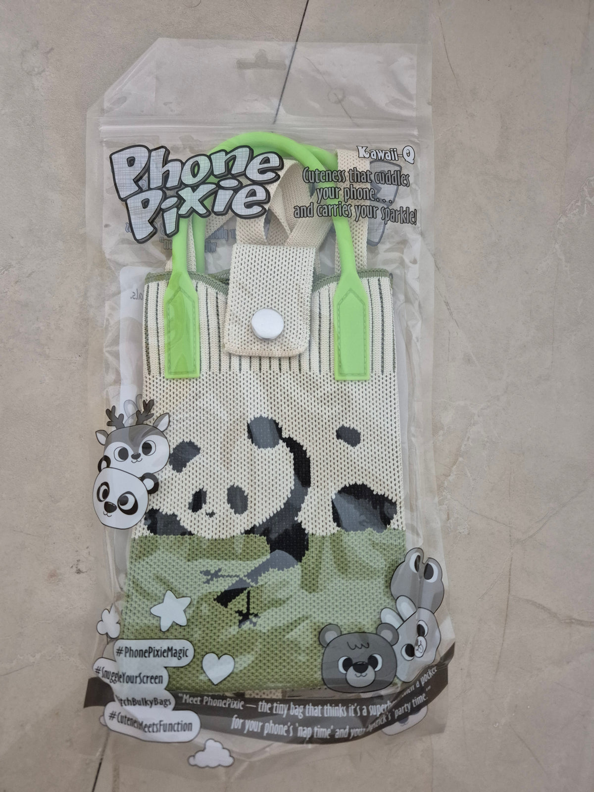 Kawaii Knitted Mini Phone Pouch & Crossbody Bag