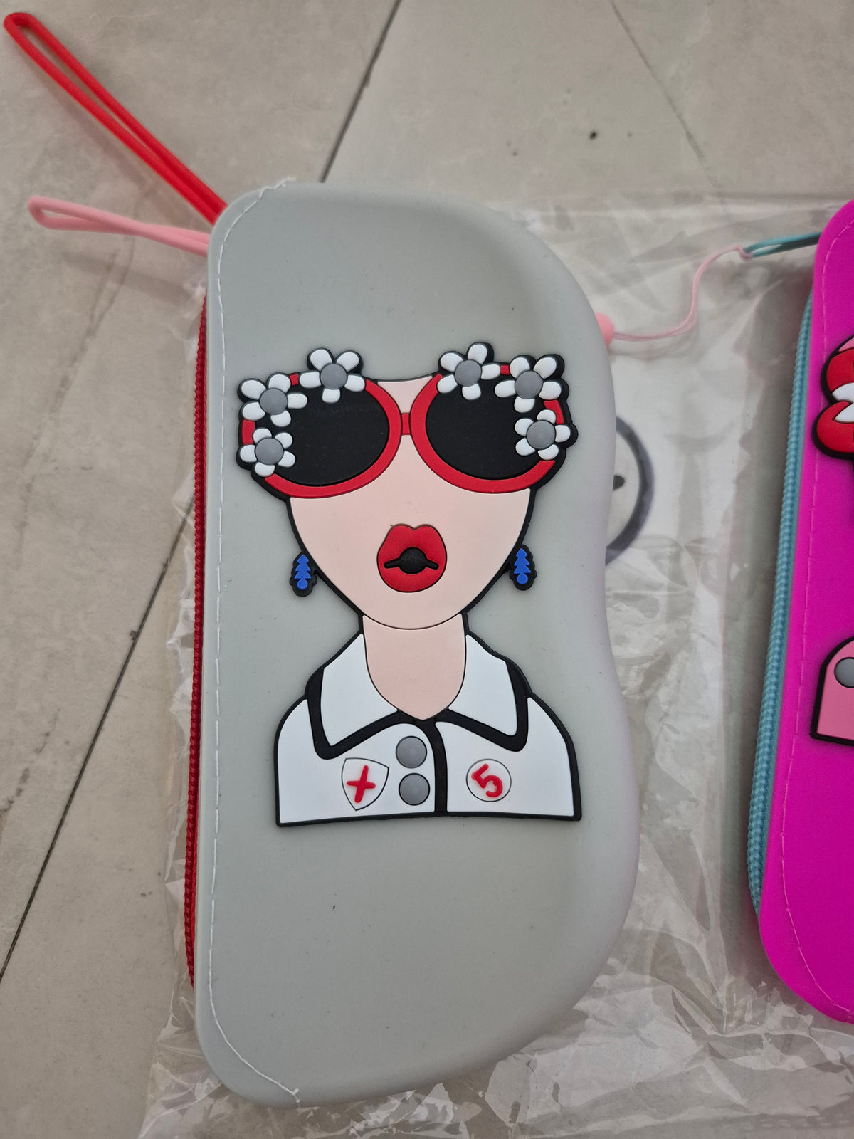 3D Silicone Sunglasses Cover / Multipurpose Storage Pouch