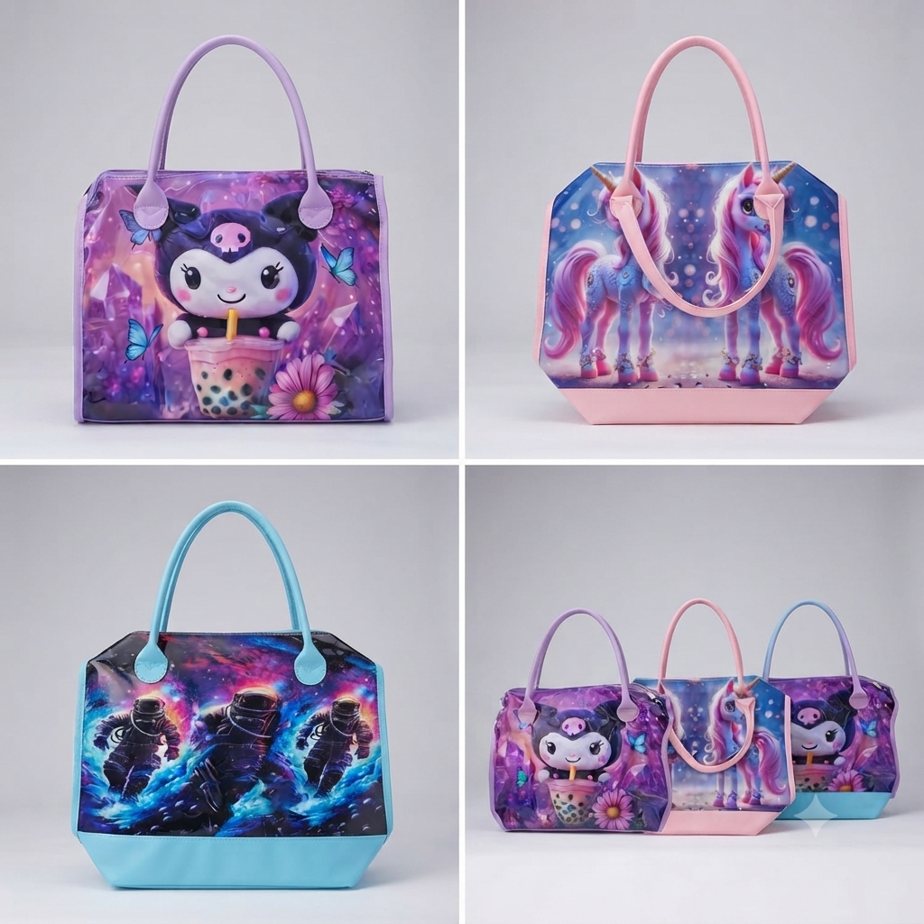 Kids Magic - Cartoon & Theme Printed Travel Duffle Bag
