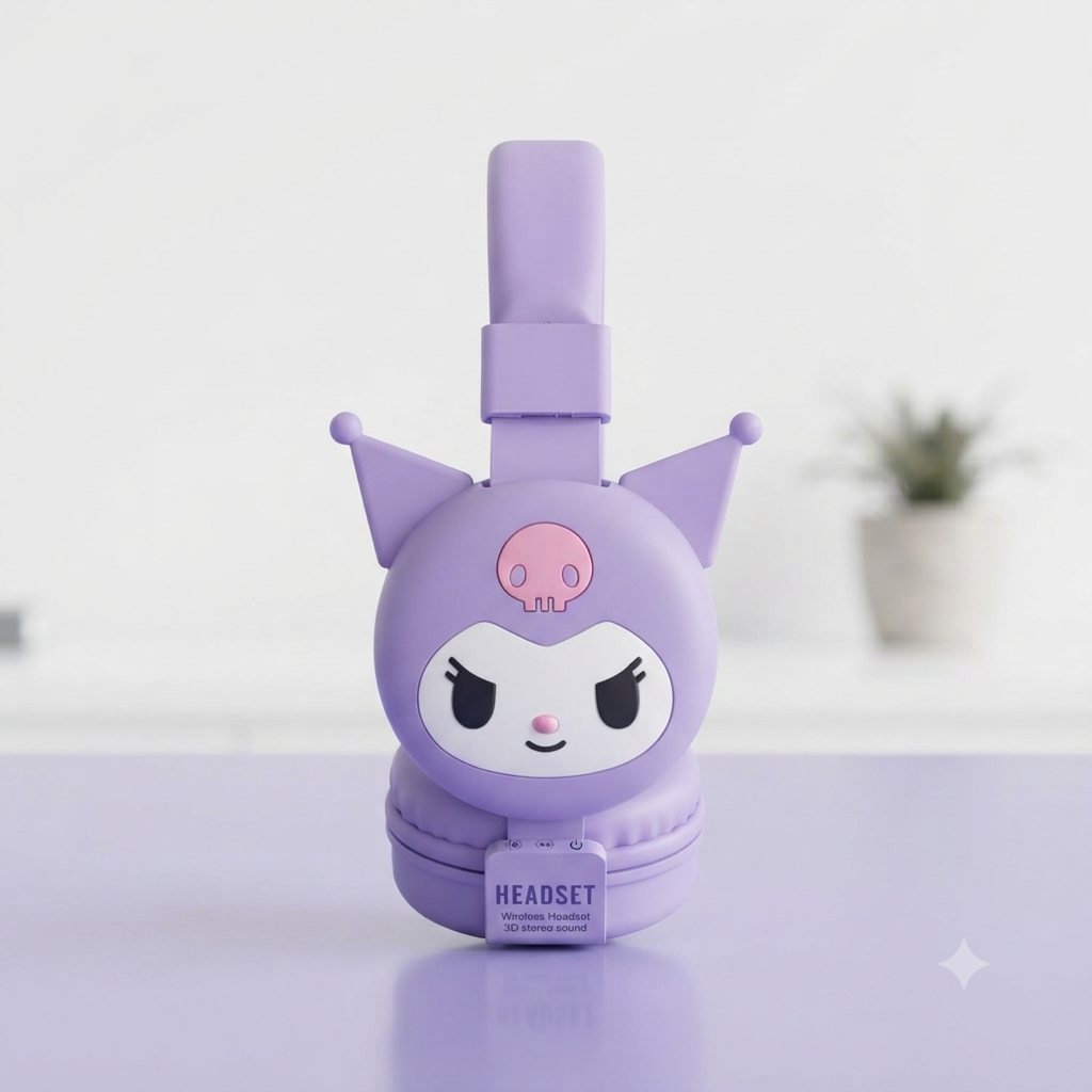 Sanrio Kuromi Wireless Stereo Headset