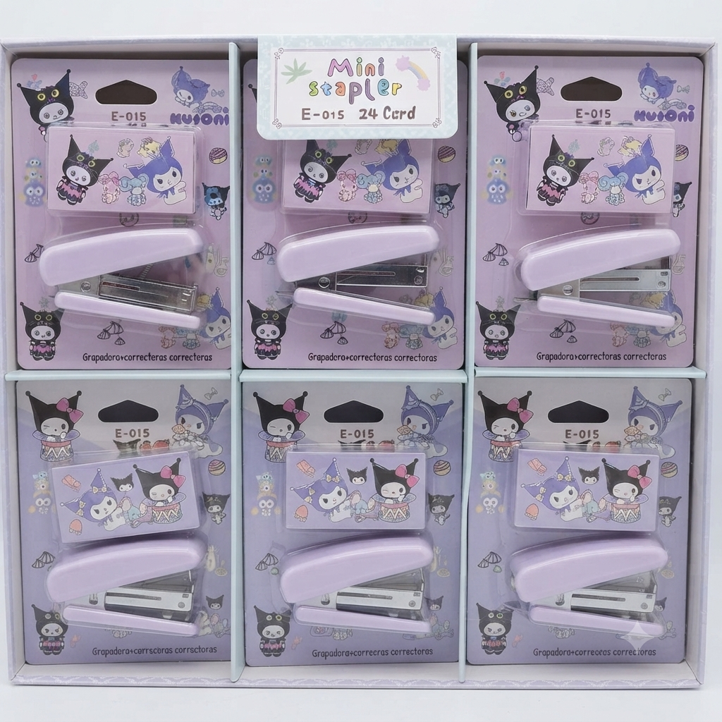 Sanrio Kuromi Theme Mini Stapler