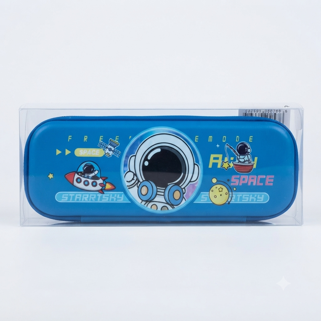 Starrtsky Astronaut Hardtop Pencil Case - Cosmic Space Edition