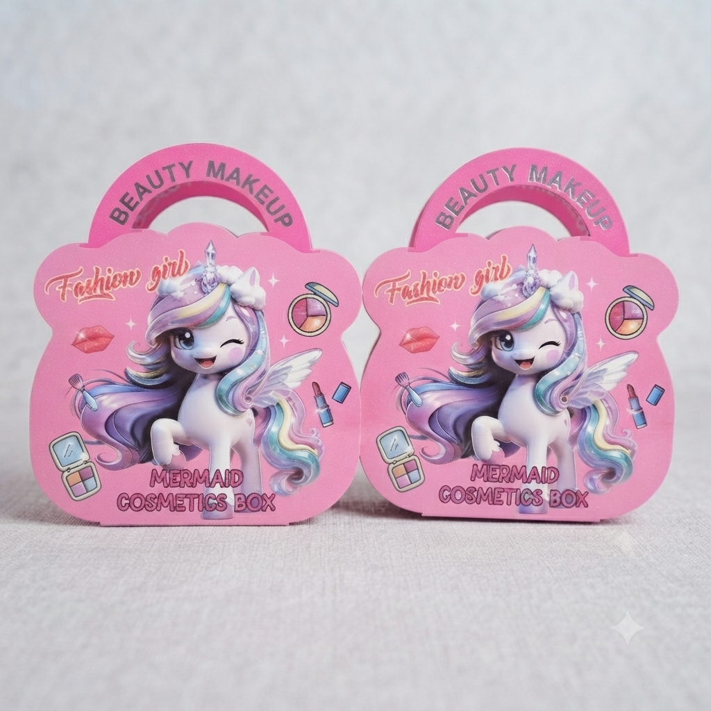 Fashion Girl Unicorn Theme Makeup Kit