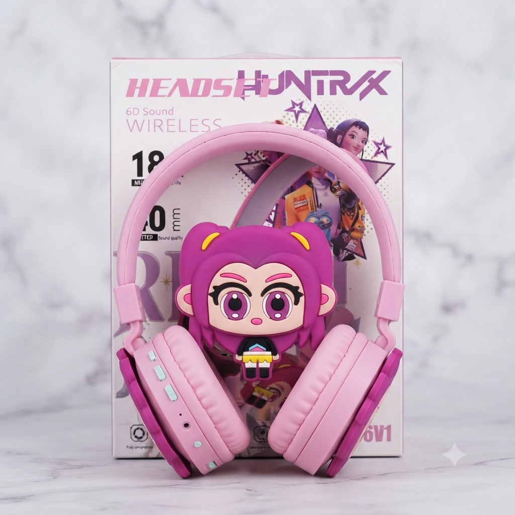 Huntrix Cute 3D Melody Headphones
