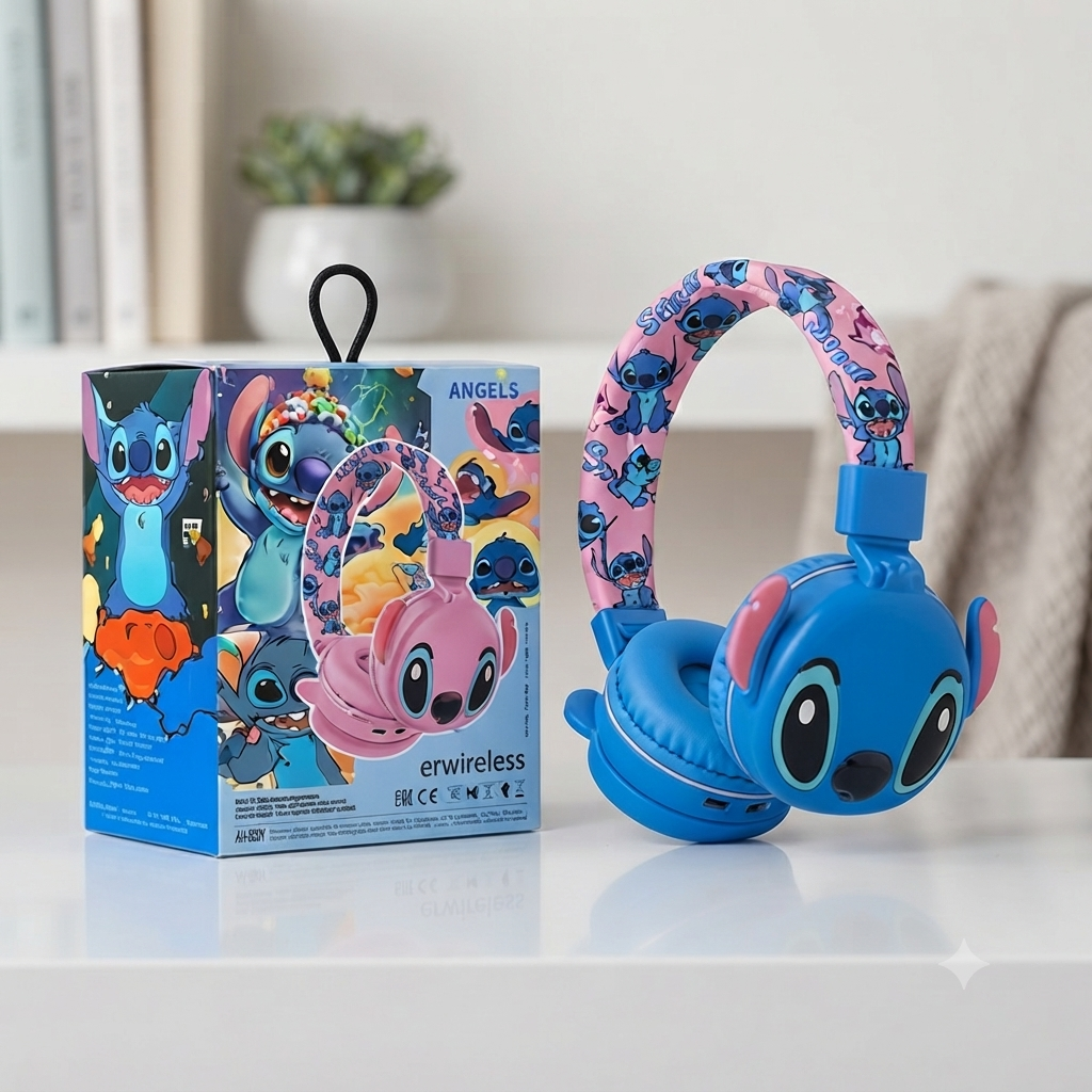 Stitch Kids Wireless Bluetooth Headphones